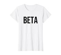 Beta Value Graphic T-Shirt, Women, White, S