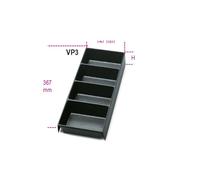 Beta VP3 Thermoformed Plastic Small Parts Tray Roller Cabinet Divider Organiser