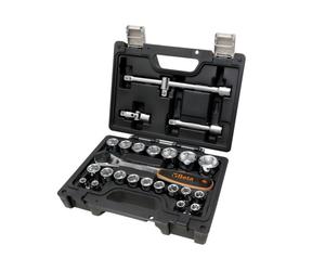 Beta Worker 1/2in. Drive Socket Set, 20 Piece Metric 6 - 24mm - BW 923E/C25