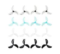 BETAFPV Gemfan 16pcs 45mm 3-Blade Whoop Drone Propeller with 1.5mm Shaft Hole Compatible for FPV Racing like Meteor75 Pro 1S FPV Whoop Drone Quadcopter