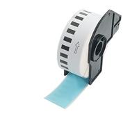 BETCKEY - 1 Blue Labels Replacement for Brother DK-22210, 29mm x 30.48m Continuous Length Paper Labels Compatible with Brother QL Label Printers