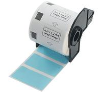 BETCKEY 1 Roll Blue DK-11209 Labels, 62mm x 29mm | 800 Black on Blue Small Address labels Compatible with Brother QL Label Printers