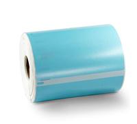 BETCKEY - 1 Roll Blue Extra Large Shipping Labels Compatible with DYMO S0904980, 104mm x 159mm, 220 Colored Labels Compatible with DYMO LabelWriter 4XL, NOT Fit 550 or 5XL