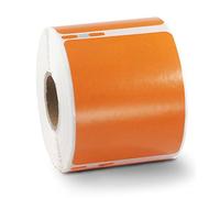 BETCKEY - 1 Roll Orange Multi-Purpose Labels Compatible with DYMO 99015(S0722440), 54mm x 70mm, 400 Colored Labels Compatible with DYMO LabelWriter 450, 4XL, NOT Fit 550 or 5XL