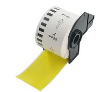 BETCKEY 1 Roll Yellow DK-22223 Labels, 50mm x 30.48m