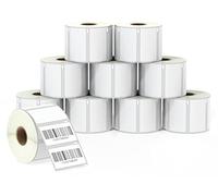 BETCKEY - 10 Rolls 11354 Self-Adhesive Labels Compatible with DYMO S0722540, 57mm x 32mm, 10000 Multi-Purpose Labels Compatible with DYMO LabelWriter 450, 4XL, NOT Fit 550 or 5XL
