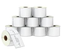 BETCKEY - 10 Rolls 99015 Self-Adhesive Labels Compatible with DYMO S0722440, 54mm x 70mm, 4000 Multi-Purpose Labels Compatible with DYMO LabelWriter 450, 4XL, NOT Fit 550 or 5XL