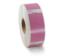 BETCKEY - 2 Rolls Pink Return Address Labels Compatible with DYMO 11352(S0722520), 25mm x 54mm, 1000 Colored Labels Compatible with DYMO LabelWriter 450, 4XL, NOT Fit 550 or 5XL