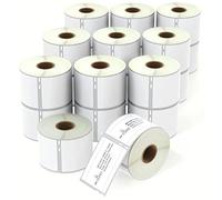 BETCKEY - 20 Rolls 99015 Self-Adhesive Labels Compatible with DYMO S0722440, 54mm x 70mm, 8000 Multi-Purpose Labels Compatible with DYMO LabelWriter 450, 4XL, NOT Fit 550 or 5XL