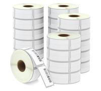 BETCKEY - 20 Rolls 99017 Self-Adhesive Labels Compatible with DYMO S0722460, 12mm x 50mm, 4400 Suspension File Labels Compatible with DYMO LabelWriter 450, 4XL, NOT Fit 550 or 5XL