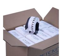 BETCKEY - 20 Rolls DK-22210 Labels, 29mm x 30.48m, 20 Continuous Length Paper Labels Compatible with Brother QL Label Printers