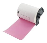 BETCKEY - 200 Pink Labels Replacement for Brother DK-11241, 102mm x 152mm Shipping Labels Compatible with Brother QL Label Printers
