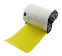 BETCKEY - 200 Yellow Labels Replacement for Brother DK-11241, 102mm x 152mm Shipping Labels Compatible with Brother QL Label Printers