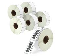 BETCKEY - 25mm x 51mm(1 in x 2 in) FBA Barcode & Address Thermal Labels, 750 Perforated Labels per Roll Compatible with Zebra & More Printers [6 Roll/4500 Labels]