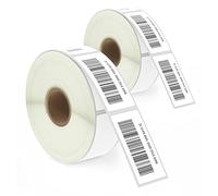 BETCKEY - 25mm x 51mm(1 in x 2 in) FBA Barcode & Address Thermal Labels, 750 Perforated Labels per Roll Compatible with Zebra & More Printers [2 Roll/1500 Labels]
