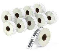 BETCKEY - 25mm x 51mm(1 in x 2 in) FBA Barcode & Address Thermal Labels, 750 Perforated Labels per Roll Compatible with Zebra & More Printers [10 Roll/7500 Labels]