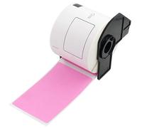 BETCKEY - 300 Pink Labels Replacement for Brother DK-11202, 62mm x 100mm Shipping Labels Compatible with Brother QL Label Printers