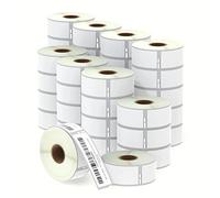 BETCKEY - 40 Rolls 99010 Self-Adhesive Labels Compatible with DYMO S0722370, 28mm x 89mm, 14000 Standard Address Labels Compatible with DYMO LabelWriter 450, 4XL, NOT Fit 550 or 5XL