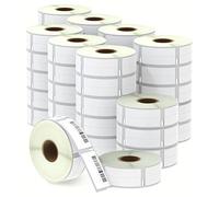 BETCKEY - 40 Rolls 99017 Self-Adhesive Labels Compatible with DYMO S0722460, 12mm x 50mm, 8800 Suspension File Labels Compatible with DYMO LabelWriter 450, 4XL, NOT Fit 550 or 5XL