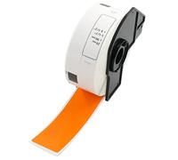 BETCKEY - 400 Orange Labels Replacement for Brother DK-11201, 29mm x 90mm Standard Address Labels Compatible with Brother QL Label Printers