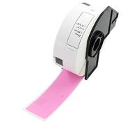 BETCKEY - 400 Pink Labels Replacement for Brother DK-11201, 29mm x 90mm Standard Address Labels Compatible with Brother QL Label Printers