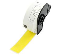 BETCKEY - 400 Yellow Labels Replacement for Brother DK-11201, 29mm x 90mm Standard Address Labels Compatible with Brother QL Label Printers