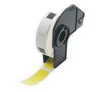 BETCKEY - 400 Yellow Labels Replacement for Brother DK-11204, 17mm x 54mm Multi Purpose Labels Compatible with Brother QL Label Printers