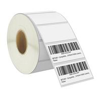 BETCKEY - 57mm x 25mm(2.25 in x 1 in) File Folder & Multipurpose Thermal Labels, 1500 Perforated Stickers per Roll Compatible with Zebra & More Printers [1 Roll/1500 Labels]