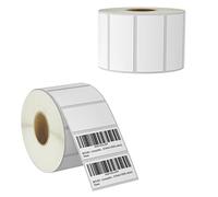 BETCKEY - 57mm x 25mm(2.25 in x 1 in) File Folder & Multipurpose Thermal Labels, 3000 Perforated Labels (2 Rolls)