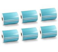 BETCKEY 6 Rolls Blue S0904980 Labels Compatible with DYMO, 104mm x 159mm