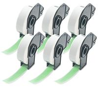 BETCKEY 6 Rolls Green DK-11203 Labels, 17mm x 87mm