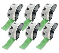 BETCKEY 6 Rolls Green DK-11218 Labels, Φ24mm