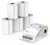 BETCKEY - 6 Rolls S0904980 Self-Adhesive Labels, 104mm x 159mm, 1320 Extra Large Shipping Labels Compatible with DYMO LabelWriter 4XL, NOT Fit 550 or 5XL