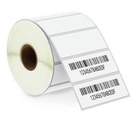 BETCKEY - 67mm x 25mm(2.625 in x 1 in) File Folder & Address Thermal Labels, 2000 Perforated Stickers per Roll Compatible with Zebra & More Printers [1 Roll/2000 Labels]