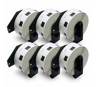 BETCKEY DK-11218 Easy Peel Off Labels, Φ24mm, 6 Rolls
