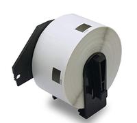 BETCKEY DK-11220 Easy Peel Off Labels, 39mm x 48mm, 1 Roll | 620 White Food Labels, Removable & No Residues Stickers for QL Printers