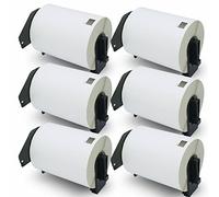 BETCKEY DK-11247 Labels Compatible with Brother, 103mm x 164mm, 6 Rolls
