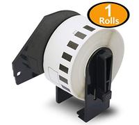BETCKEY DK-22211 Labels Compatible with Brother, 29mm x 15.24m, 1 Roll