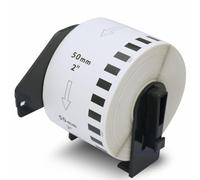 BETCKEY DK-22223 Labels Compatible with Brother, 50mm x 30.48m, 1 Roll | 1 Continuous Paper Labels Compatible with Brother QL Label Printers