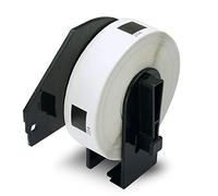 BETCKEY - Removable Labels Compatible with Brother DK-11204, 17mm x 54mm, 400 Non Permanent Adhesive Labels Using for QL Label Printers [ 1 Roll ]