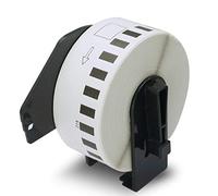 BETCKEY - Removable Labels Compatible with Brother DK-22214, 12mm x 30.48m, 1 Non Permanent Adhesive Continuous Labels Using for QL Label Printers [ 1 Roll ]