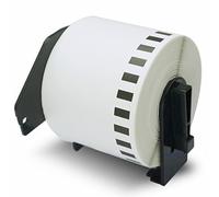 BETCKEY - Removable Labels Compatible with Brother DK-44205, 62mm x 30.48m, 1 Non Permanent Adhesive Continuous Labels Using for QL Label Printers [ 1 Roll ]