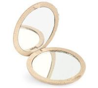 Beter Beige folding double handbag mirror