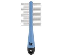 Beter - Comb for Dogs and Cats IOK, Fur Remover and Shedding Control, Double-Sided Comb with Metal Teeth for Pets, Grooming Tool, Ideal for Short, Long, and Curly Hair, Double Steel Teeth