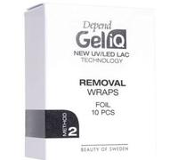 Beter Depend Gel Iq Strips for Nail Polish Remover 10 Units