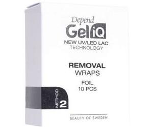 Beter Depend Gel Iq Strips for Nail Polish Remover 10 Units