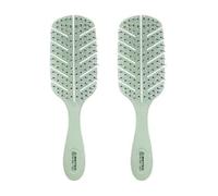 Beter - Pack of 2 Anti-Pull Skeleton Hair Brushes, Natural Fiber made from wheat fibers, Detangling Brush, Anti-Knot and Anti-Breakage, Smooth and Gentle Styling, Suitable for All Hair Types