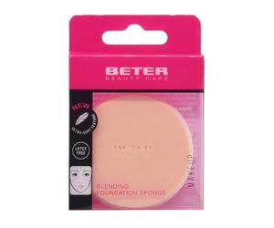 Beter - Rubycell Fluid Makeup Sponge, Latex-Free, Ultrasoft Texture for a Natural and Even Finish, with Case