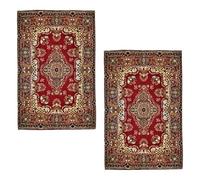 BETGINY Boho Kitchen Towels 16x24 Inch 2 Pcs,Red Brown Ethnic Design Decorative Dish Towels,Bohemia Carpet Pattern Farmhouse Decor Hand Towels Absorbent Dishcloth for Home Kitchen Dining