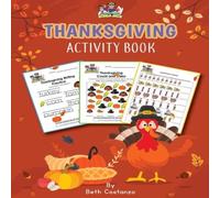 Beth Costanzo Thanksgiving - Activity Book Paperback Beth Costanzo Multicolor